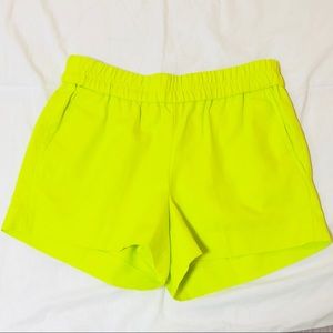 *New* J.Crew Lime Cotton Short size 00
